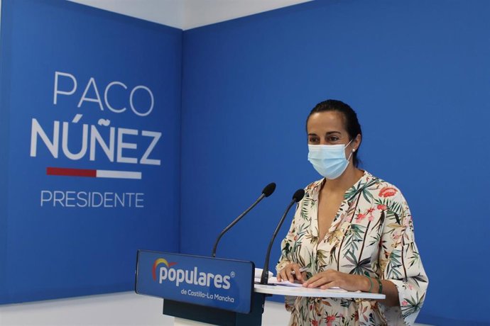 La diputada regional del Grupo Parlamentario Popular en las Cortes de Castilla-La Mancha, María Roldán