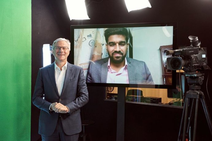 Adecco Group, CEO, Alain Dehaze and Mani Makkar, the Adecco Groups 2021 Global CEO for One Month