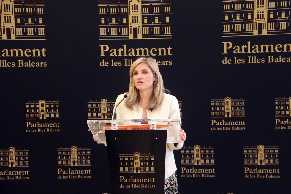 Archivo - La coordinadora autonómica de Ciudadanos (Cs) Baleares y portavoz del grupo parlamentario, Patricia Guasp.