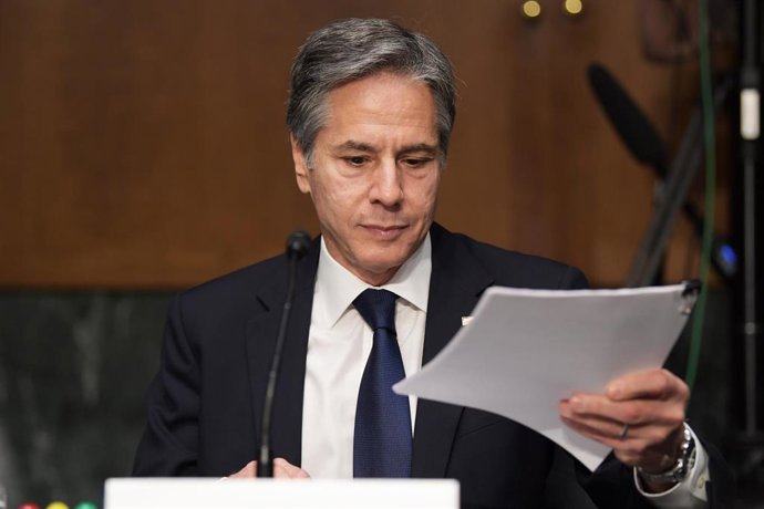 Archivo - El secretario de Estado de EEUU, Antony Blinken 