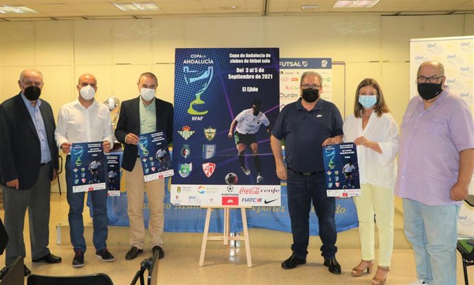 Presentación de la Copa de Andalucía de Fútbol Sala.