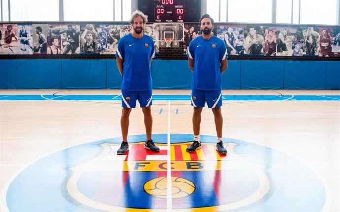 Los exjugadores del Bara de baloncesto Roger Grimau y Víctor Sada, nuevos entrenadores del Bara B y equipo Junior para la temporada 2021/22