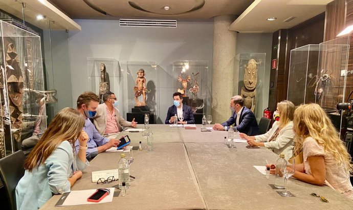 Momento de la reunión entre corresponsales, organizada por Forward_Mad.