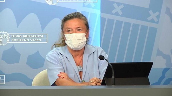 La consejera de Salud del Gobierno Vasco, Gotzone Sagardui.
