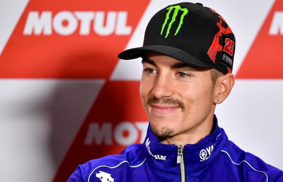 Archivo - Maverick Viñales Yamaha