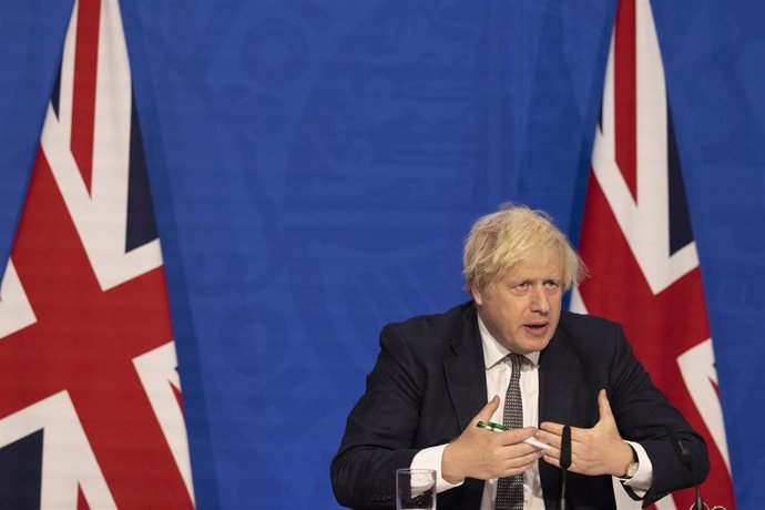 El primer ministro de Reino Unido, Boris Johnson. 