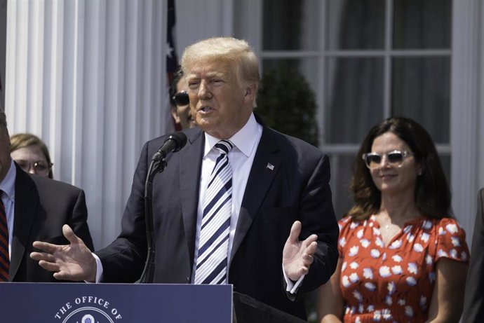 Archivo - El expresidente de Estados Unidos, Donald Trump