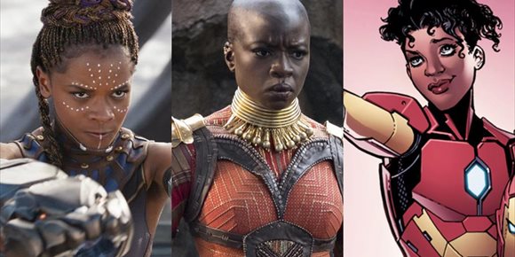 5. Filtradas imágenes de Black Panther 2: Wakanda Forever con Iron Heart, Shuri y Okoye en acción