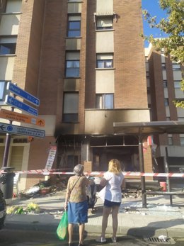 El incendio de un restaurante de kebab en Guadalajara