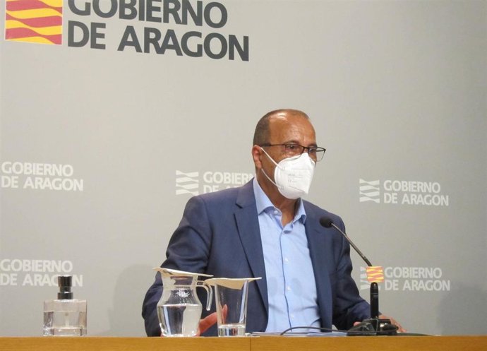 El consejero de Educación, Cultura y Deporte del Gobierno de Aragón, Felipe Faci.