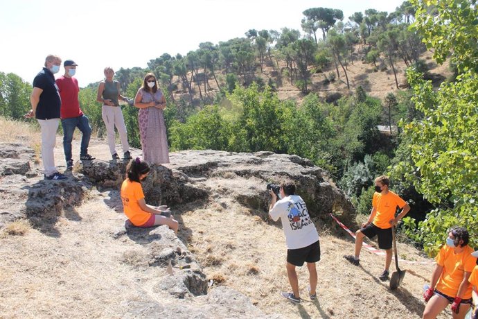 Concluye el programa arqueológico-didáctlico en la 'Senda de los suspiros' de Segovia.