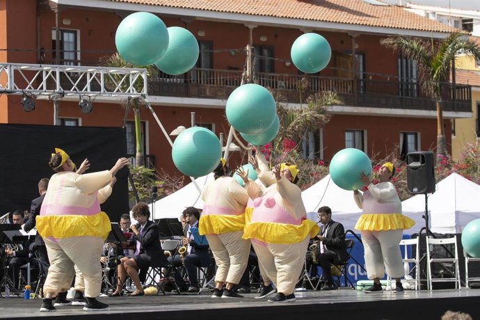 Archivo - Una actuación en el 'Festival Mueca'