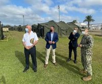 El Gobierno destaca "la importante labor humanitaria" que se está llevando a cabo en Rota