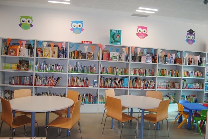 Biblioteca Félix Romeo, en Parque Goya