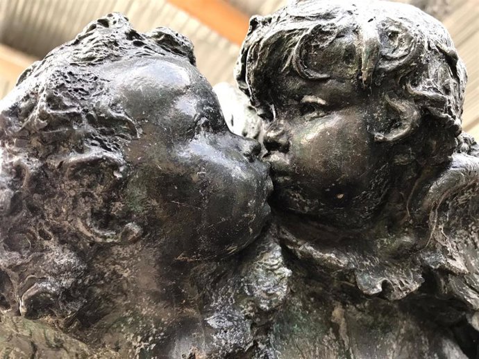 Detalle del mausoleo de Julián Gayarre.