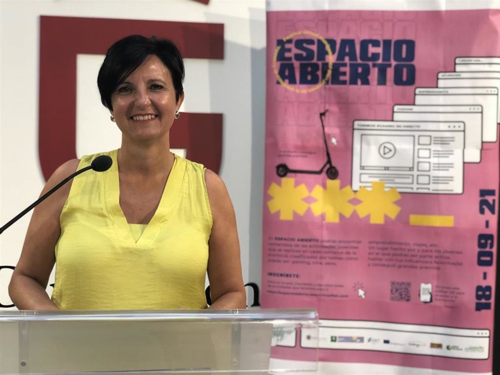 La diputada provincial de Igualdad y Juventud, Mercedes Garzón