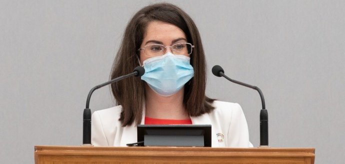 La diputada regional del PSOE, Toñi Abenza