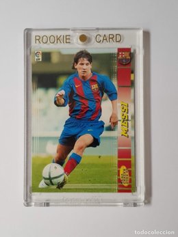 Cromo de Messi en todocoleccion