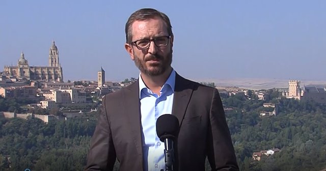 El portavoz del Grupo Parlamentario Popular en el Senado, Javier Maroto, en Segovia, a 28 de agosto de 2021.