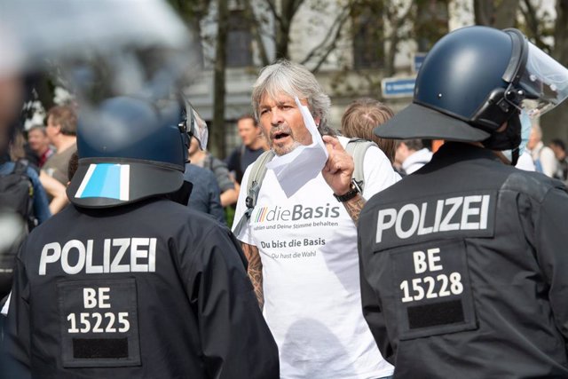 Protestas en Berlín contra las restricciones