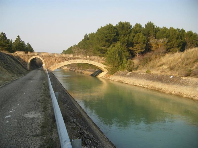 Imagen del canal de Bardenas.