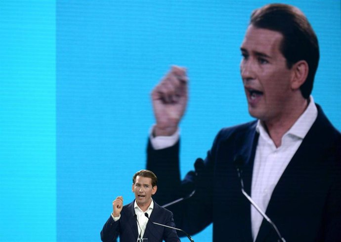 El canciler de Austria, Sebastian Kurz