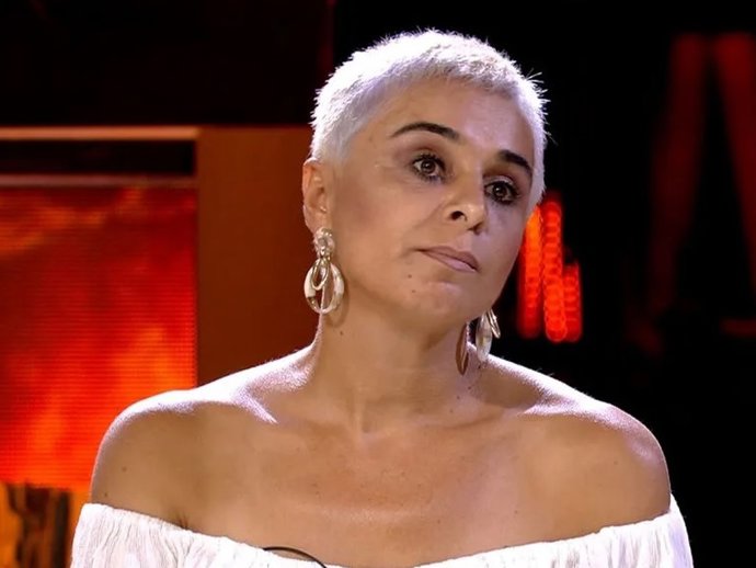 Archivo - ANA MARÍA ALDÓN EN UN PLATÓ DE TELECINCO.