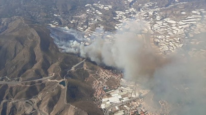 Incendio de Gualchos