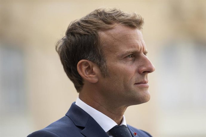 El presidente francés, Emmanuel Macron