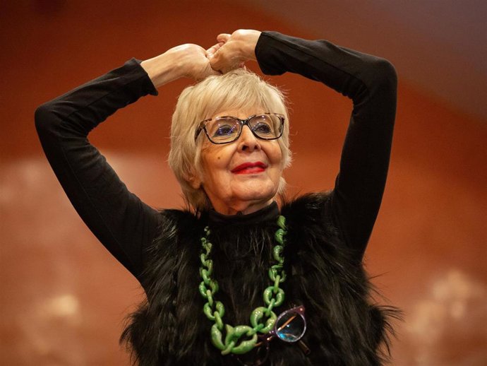 Archivo - Concha Velasco sigue estando, a sus 80 años, en plena forma y anuncia su regreso al teatro