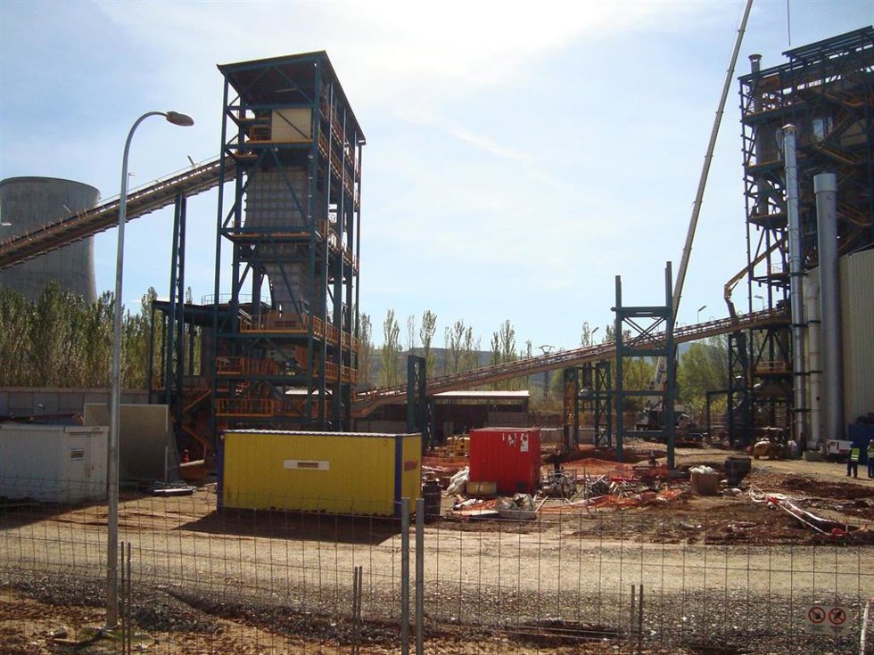 Archivo - Futura planta de captura de CO2 de Ciuden en Cubillos del Sil (León).