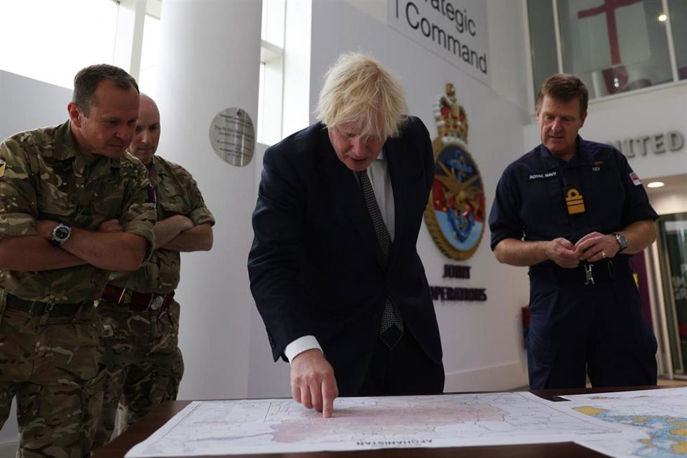 El primer ministro británico, Boris Johnson