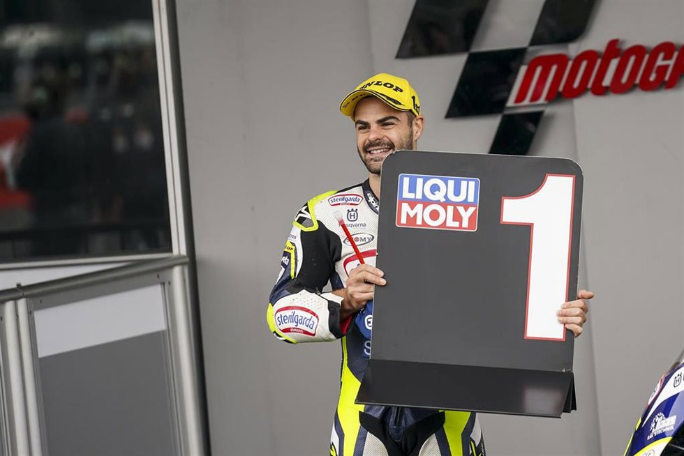 El piloto italiano Romano Fenati