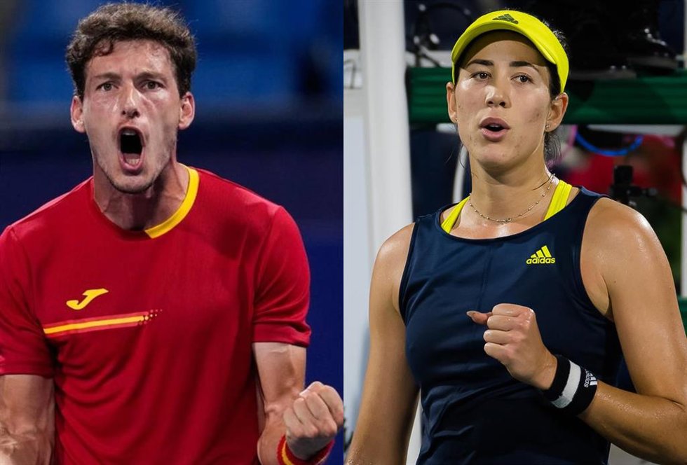 Pablo Carreño y Garbiñe Muguruza