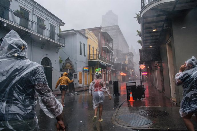 Paso del huracán 'Ida' por Nueva Orleans