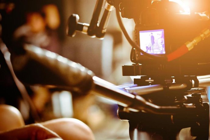 Archivo - Grabación de largometrajes. 