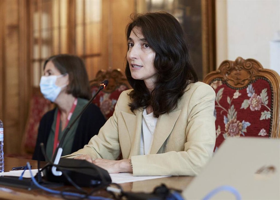 La ministra de Justicia, Pilar Llop, en Santander, Cantabria.
