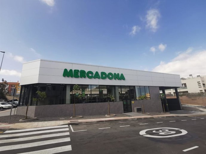 Nueva tienda eficiente de Mercadona en Arona