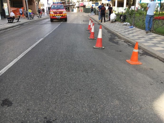 Plaza de la Hispanidad de Cuenca.