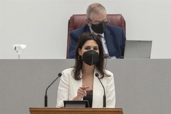 La portavoz del Partido Popular de la Región de Murcia, Miriam Guardiola