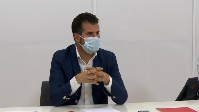 El secretario general del PSOECyL, Luis Tudanca.