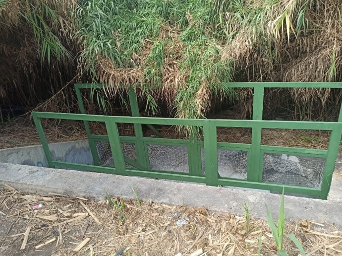 Obras del colector de la margen derecha del Guadaíra.