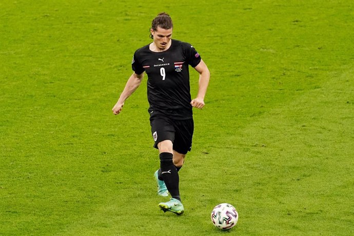 Archivo - Marcel Sabitzer of Austria during the UEFA Euro 2020, Group C football match between Netherlands and Austria on June 17, 2021 at the Johan Cruijff ArenA in Amsterdam, Netherlands - Photo Andre Weening / Orange Pictures / DPPI