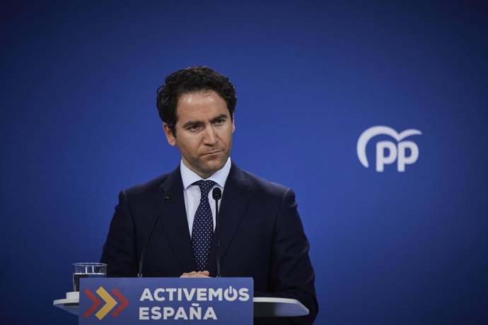 Archivo - El secretario general del PP, Teodoro García Egea.