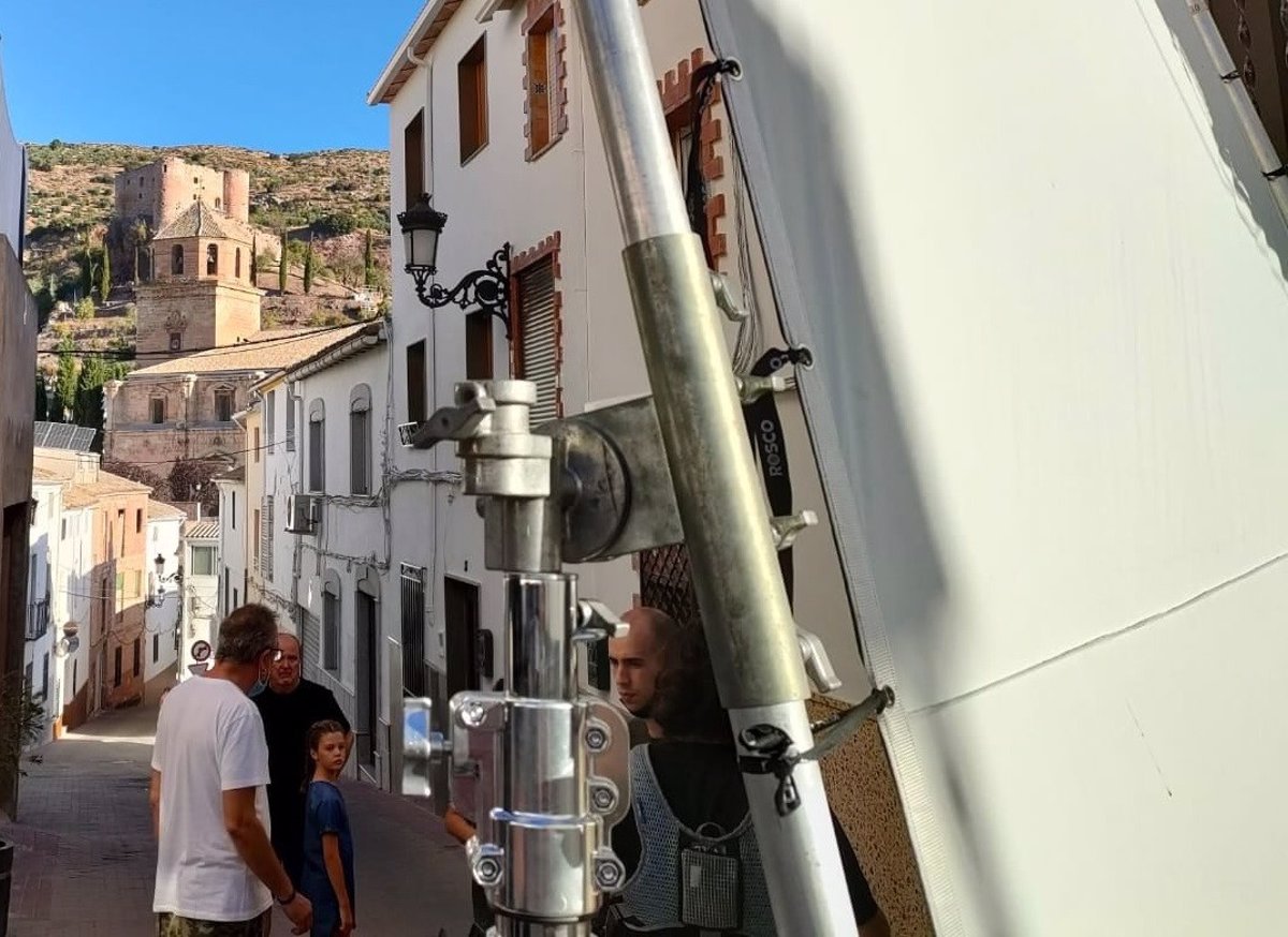 Huelma (Jaén) becomes a film set for the recording of the short ‘En el cielo’, by Manuel Gomar