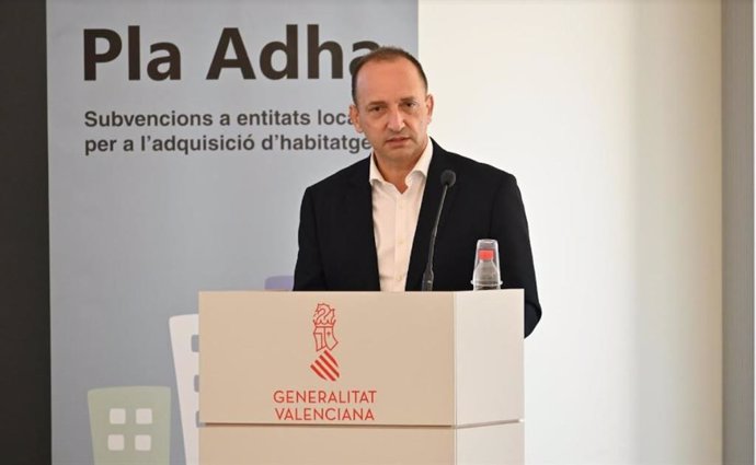 El vicepresidente segundo y conseller de Vivienda y Arquitectura Bioclimática, Rubén Martínez Dalmau.