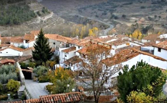Vista general de Enciso (La Rioja)