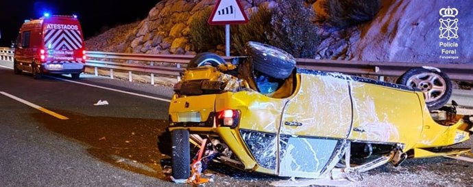 Imagen del accidente.