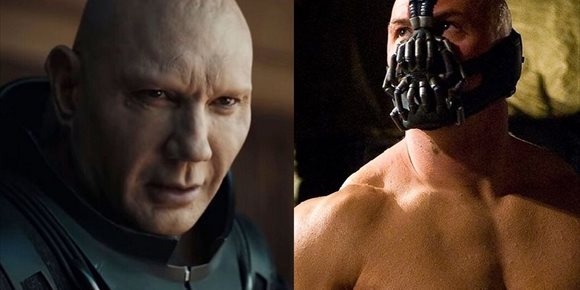 9. Así luce Dave Bautista como Bane, el bestial villano de Batman, si tuviera una serie en HBO Max