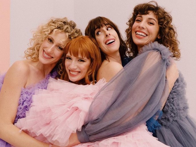 Teresa Riott, Diana Gómez, Paula Malia y Silma López, protagonistas de 'Valeria'